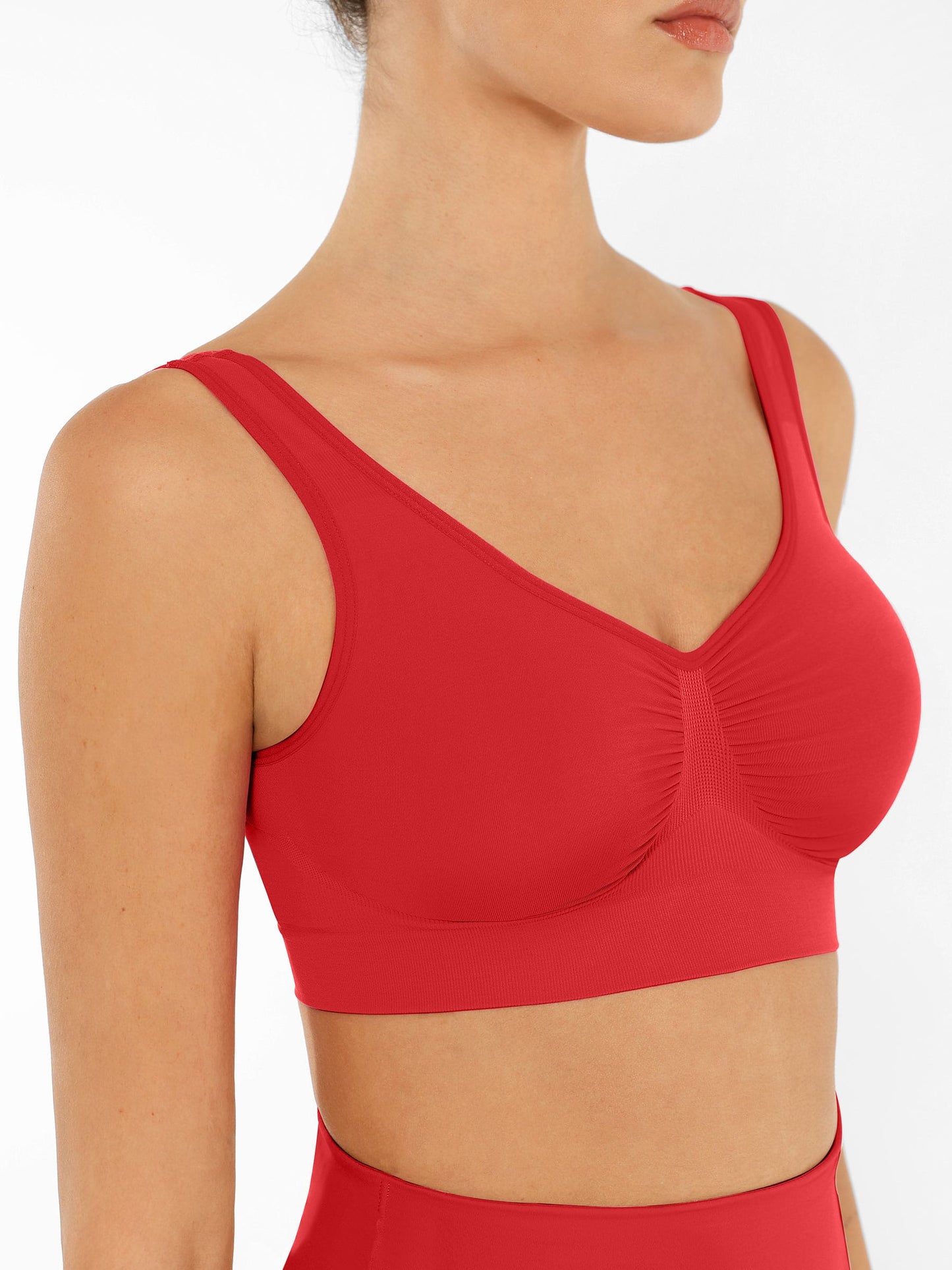Feelingirl No Underwire Wide Straps Everyday Bra