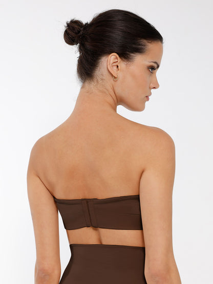 Feelingirl Seamless Anti-Slip Bandeau Bra