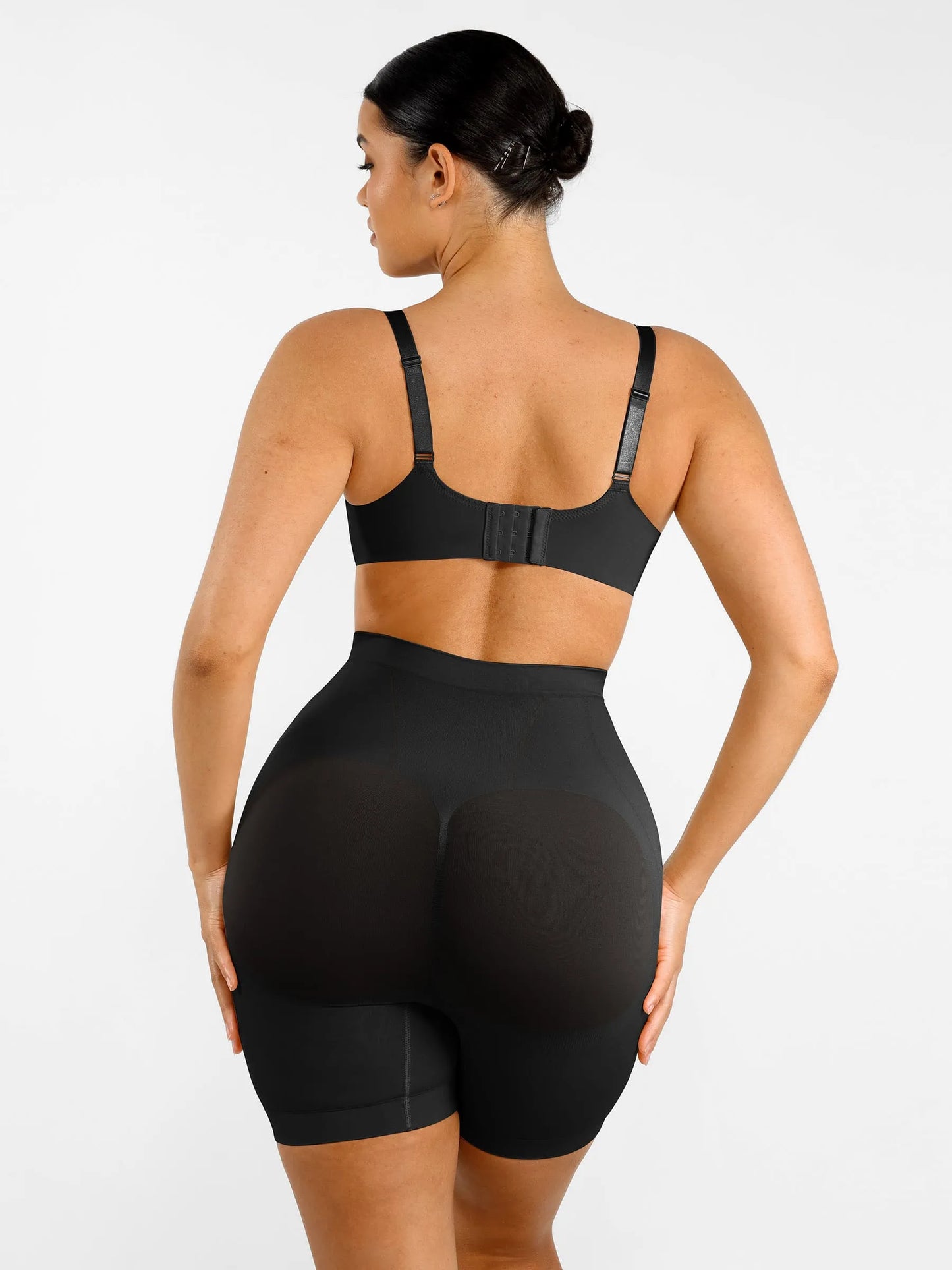 Feelingirl Seamless Comfort Mid Waist Tummy Control Panties Shaping Shorts