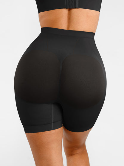 Feelingirl Seamless Comfort Mid Waist Tummy Control Panties Shaping Shorts