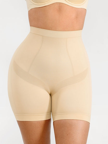 Feelingirl Seamless Comfort Mid Waist Tummy Control Panties Shaping Shorts