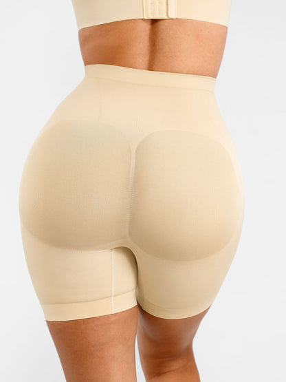 Feelingirl Seamless Comfort Mid Waist Tummy Control Panties Shaping Shorts