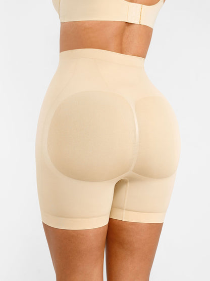 Feelingirl Seamless Comfort Mid Waist Tummy Control Panties Shaping Shorts