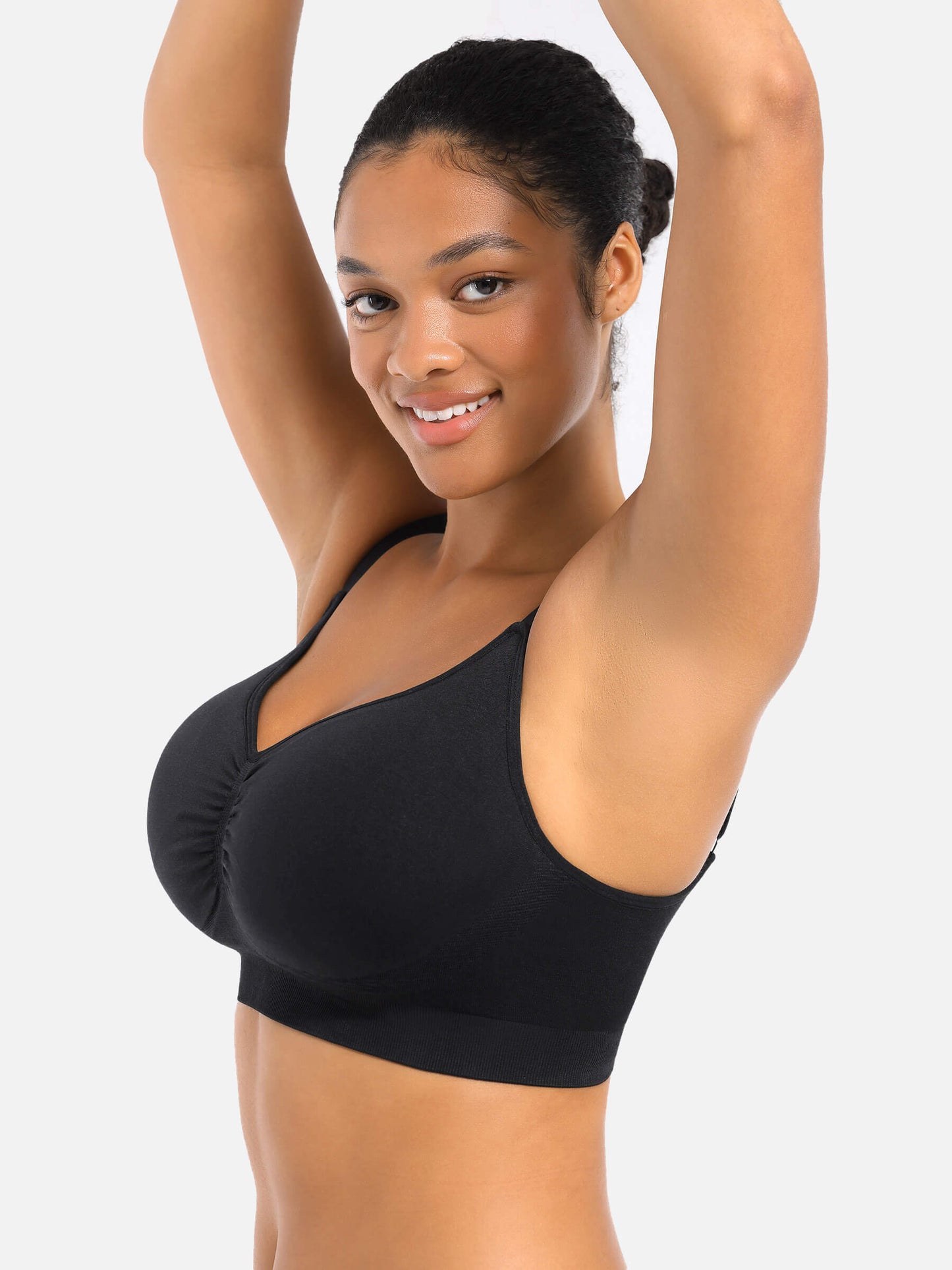 Feelingirl Seamless Everyday Bra with Built-In Soft Padding