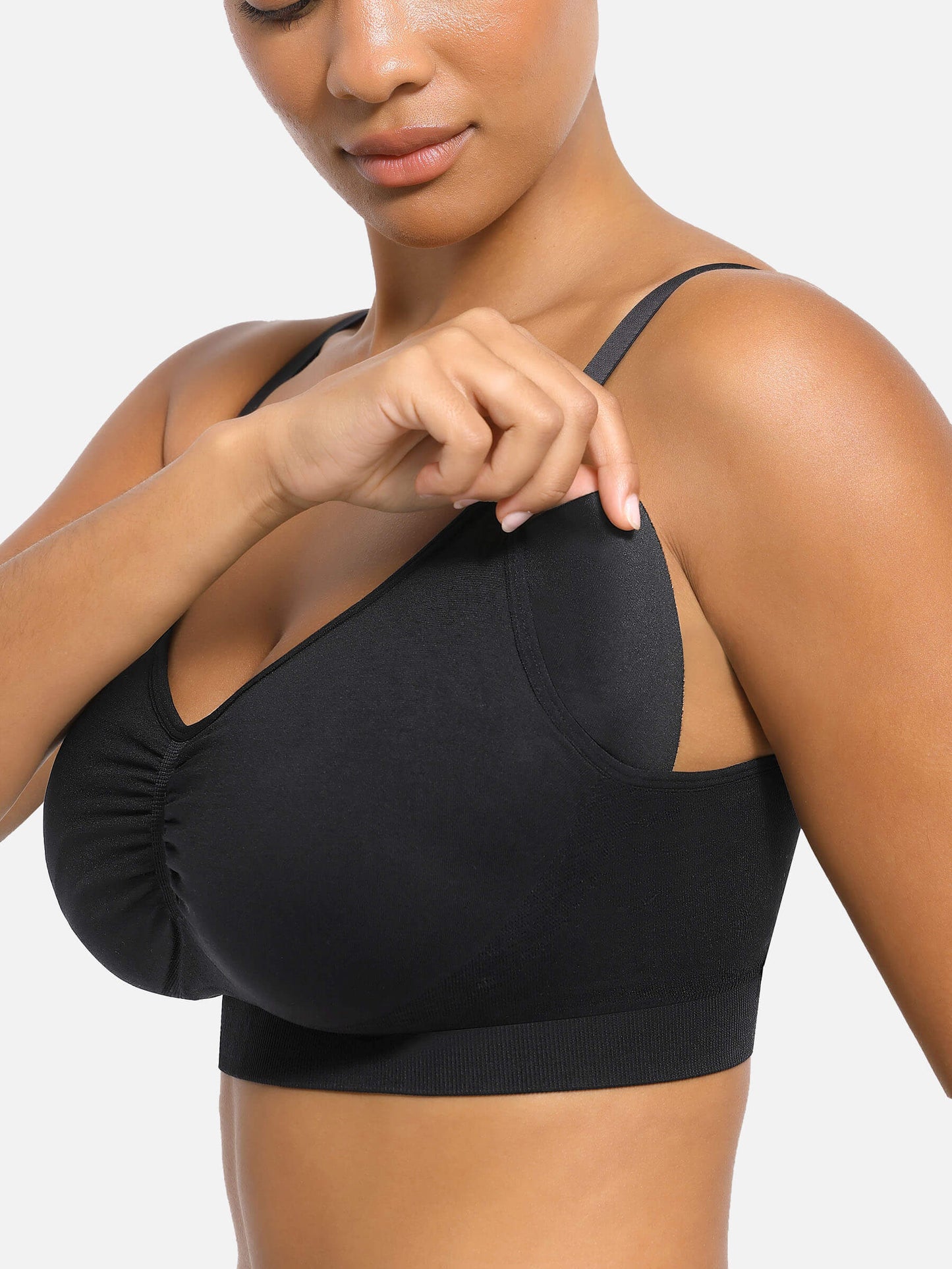 Feelingirl Seamless Everyday Bra with Built-In Soft Padding