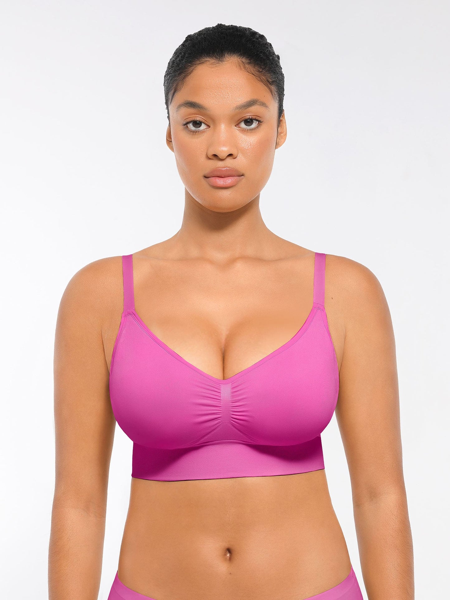 Feelingirl Seamless Everyday Bra with Built-In Soft Padding
