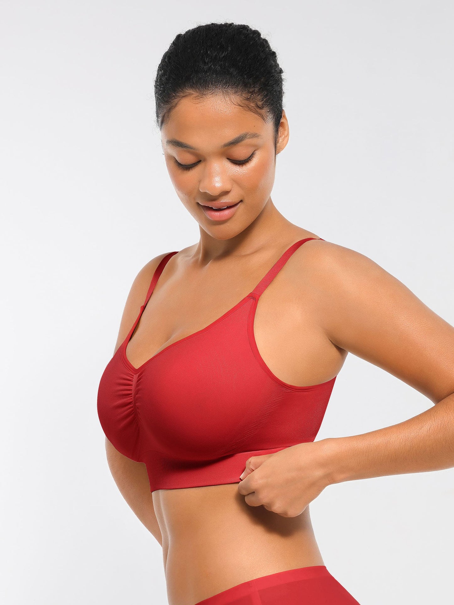 Feelingirl Seamless Everyday Bra with Built-In Soft Padding