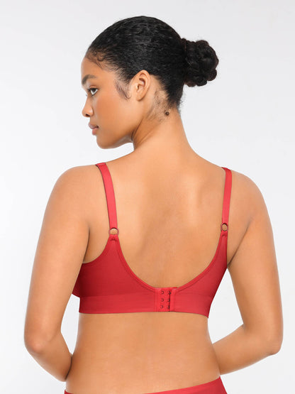 Feelingirl Seamless Everyday Bra with Built-In Soft Padding