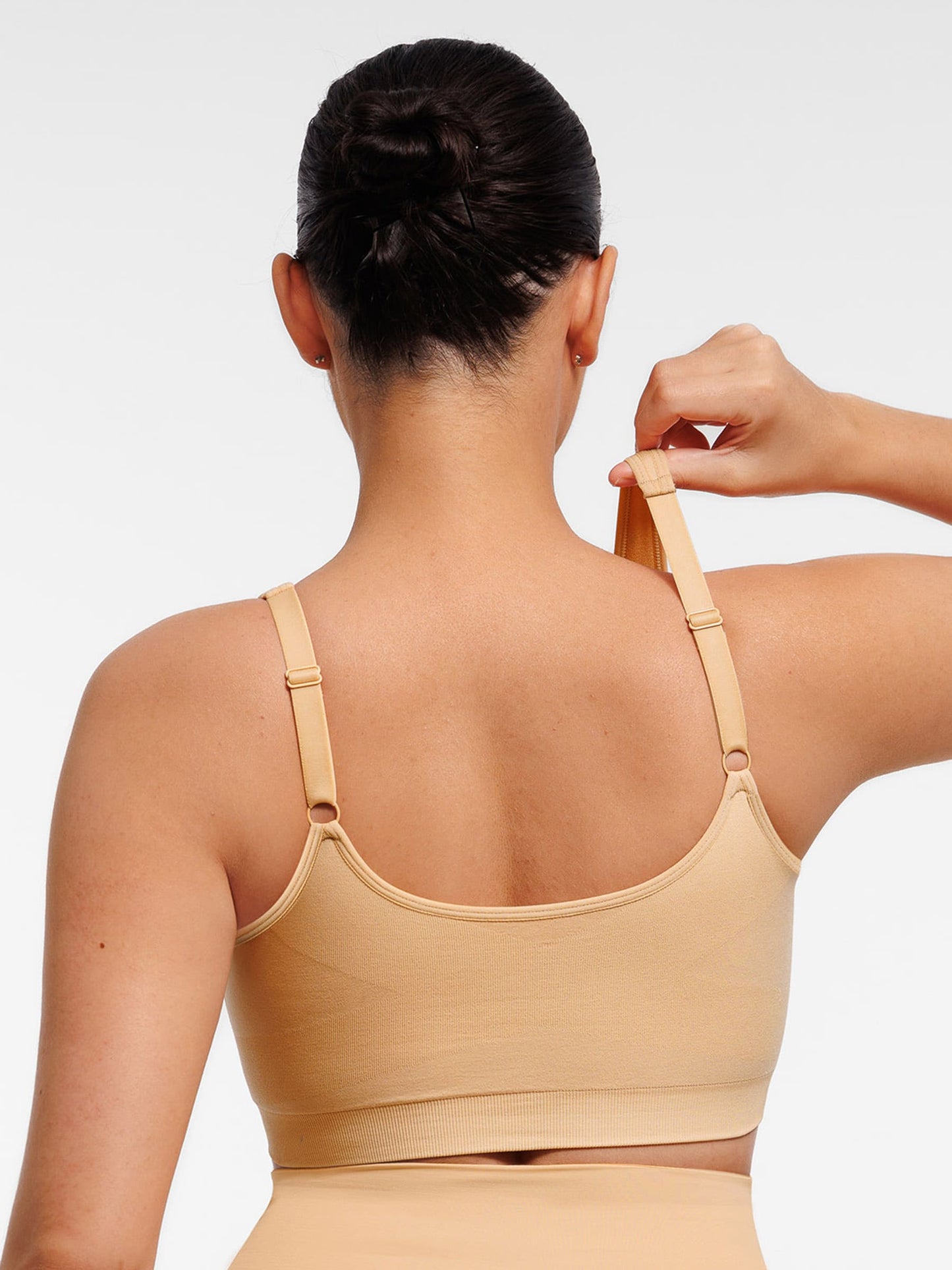 Feelingirl Seamless Front-Opening Zipper Bra