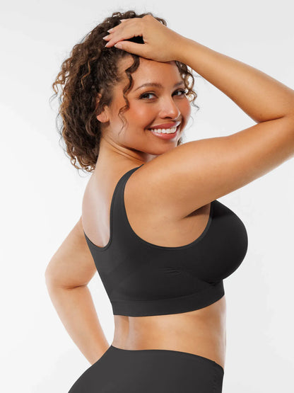 Feelingirl Seamless No Underwire Full Coverage Bra