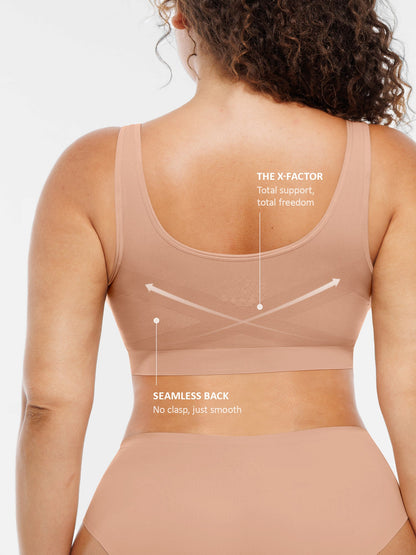 Feelingirl Seamless No Underwire Full Coverage Bra