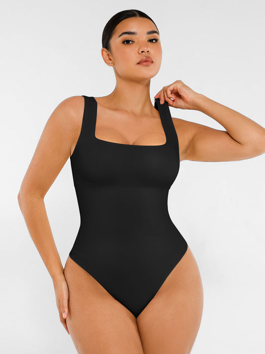 Feelingirl Seamless Shapewear Thong Bodysuit