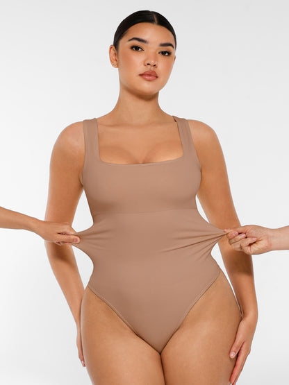 Feelingirl Seamless Shapewear Thong Bodysuit