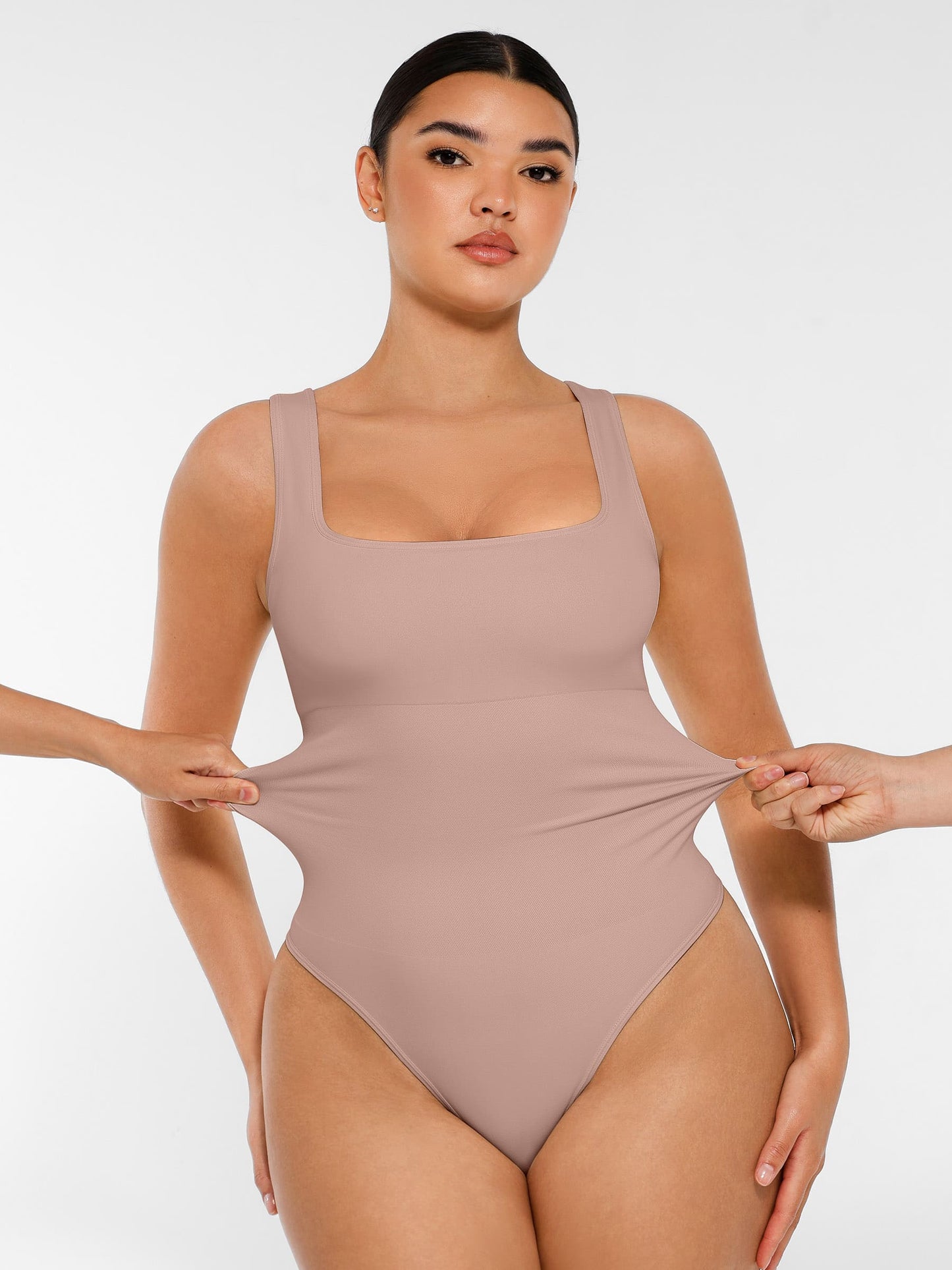 Feelingirl Seamless Shapewear Thong Bodysuit