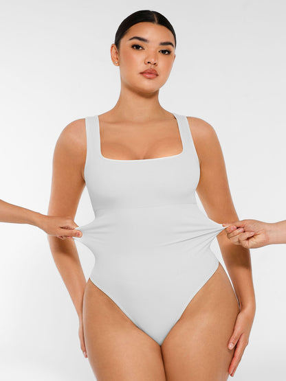 Feelingirl Seamless Shapewear Thong Bodysuit