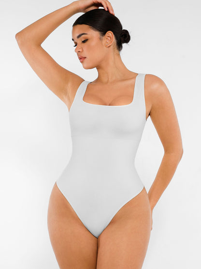 Feelingirl Seamless Shapewear Thong Bodysuit