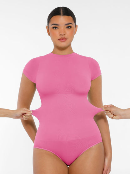 Feelingirl Seamless Crew Neck Bodysuits