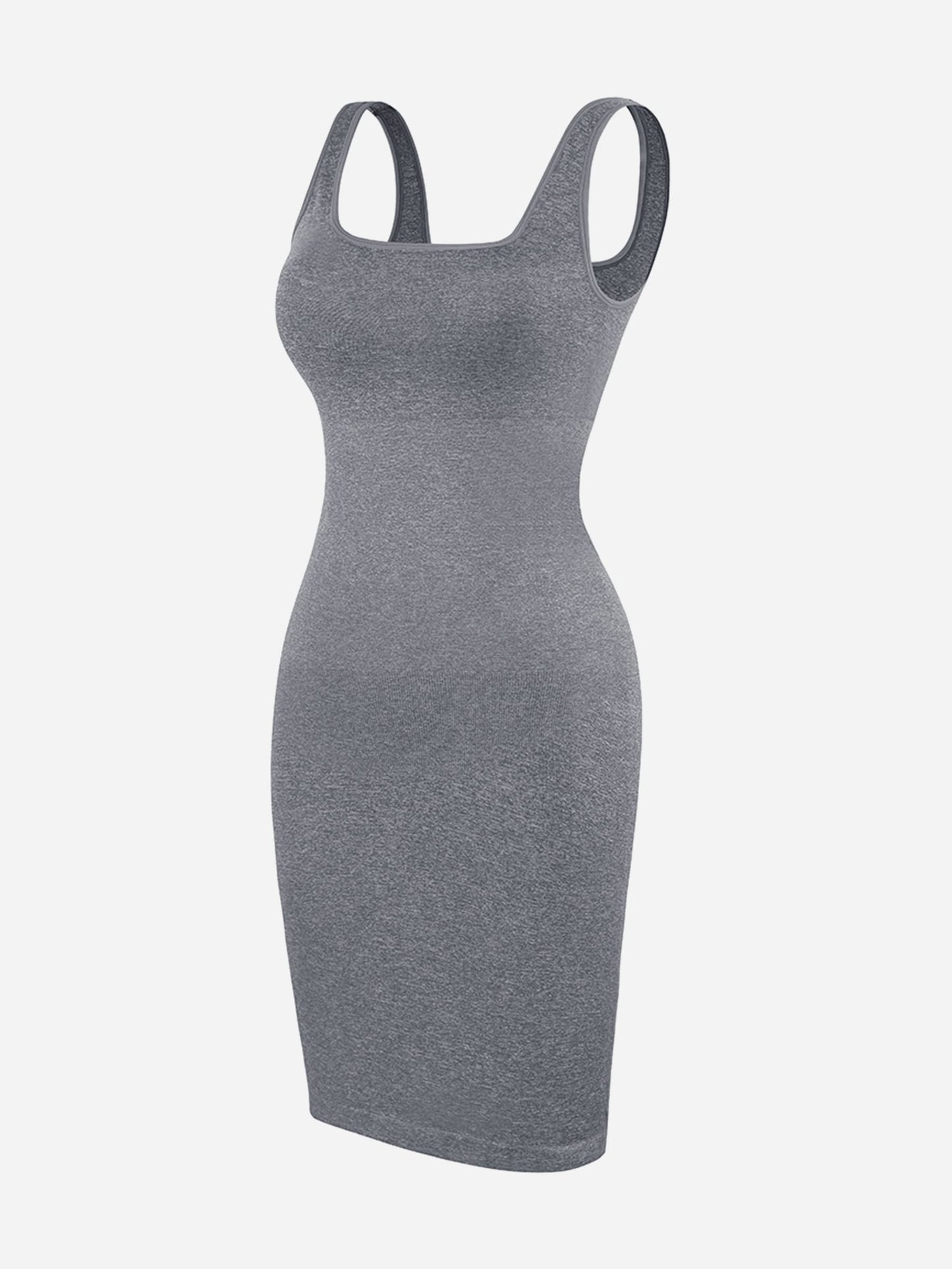 Feelingirl Seamless Square Neck Shaping Dress