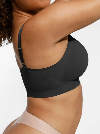 Feelingirl Everyday Wireless Bra Unlined Soft Bra