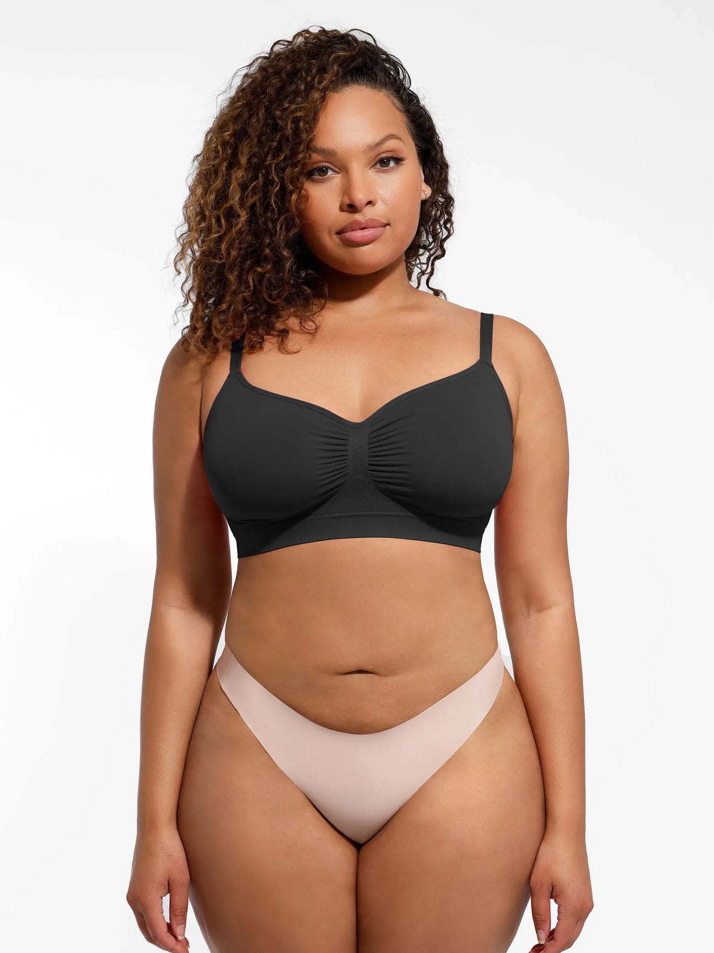 Feelingirl Seamless Everyday Bra with Built-In Soft Padding
