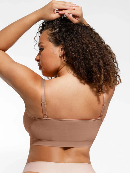Feelingirl Seamless Everyday Bra with Built-In Soft Padding