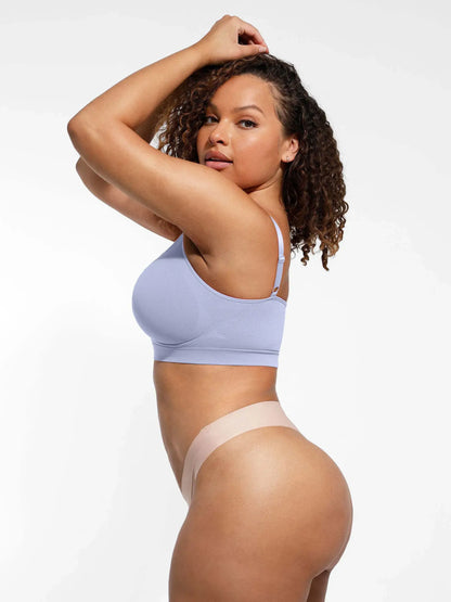 Feelingirl Seamless Everyday Bra with Built-In Soft Padding