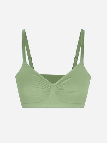 Feelingirl Everyday Wireless Bra Unlined Soft Bra