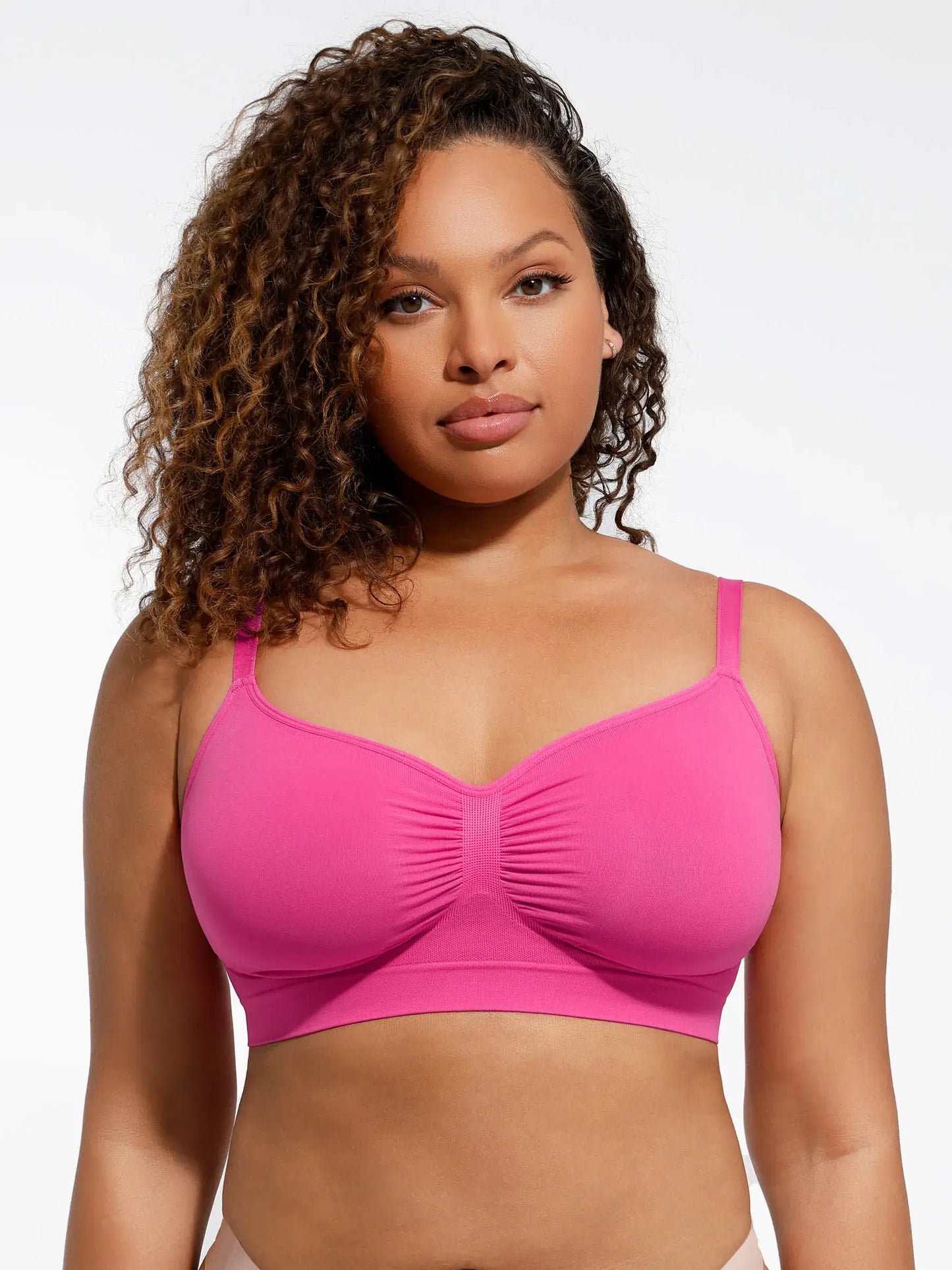 Feelingirl Seamless Everyday Bra with Built-In Soft Padding