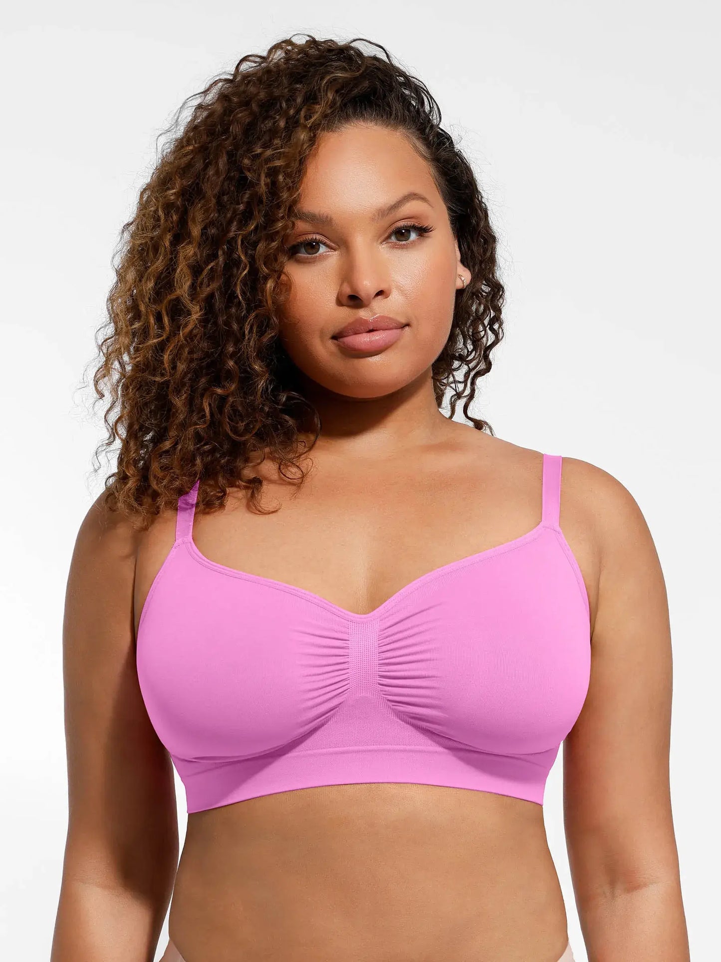 Feelingirl Seamless Everyday Bra with Built-In Soft Padding