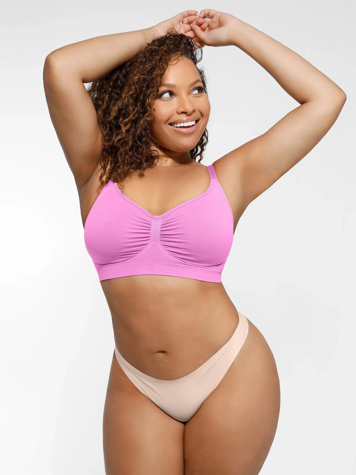 Feelingirl Seamless Everyday Bra with Built-In Soft Padding