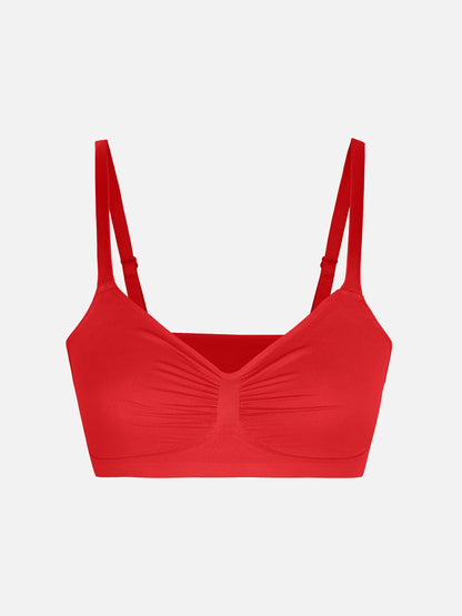 Feelingirl Everyday Wireless Bra Unlined Soft Bra