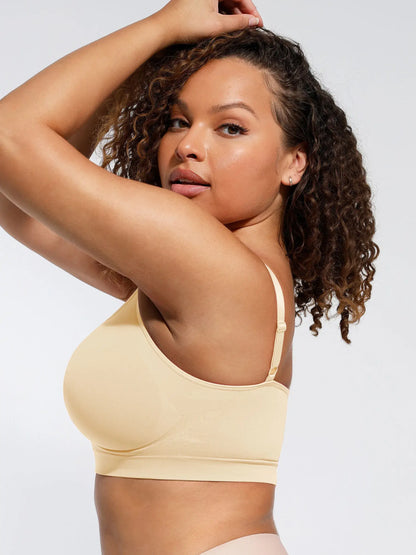 Feelingirl Seamless Everyday Bra with Built-In Soft Padding
