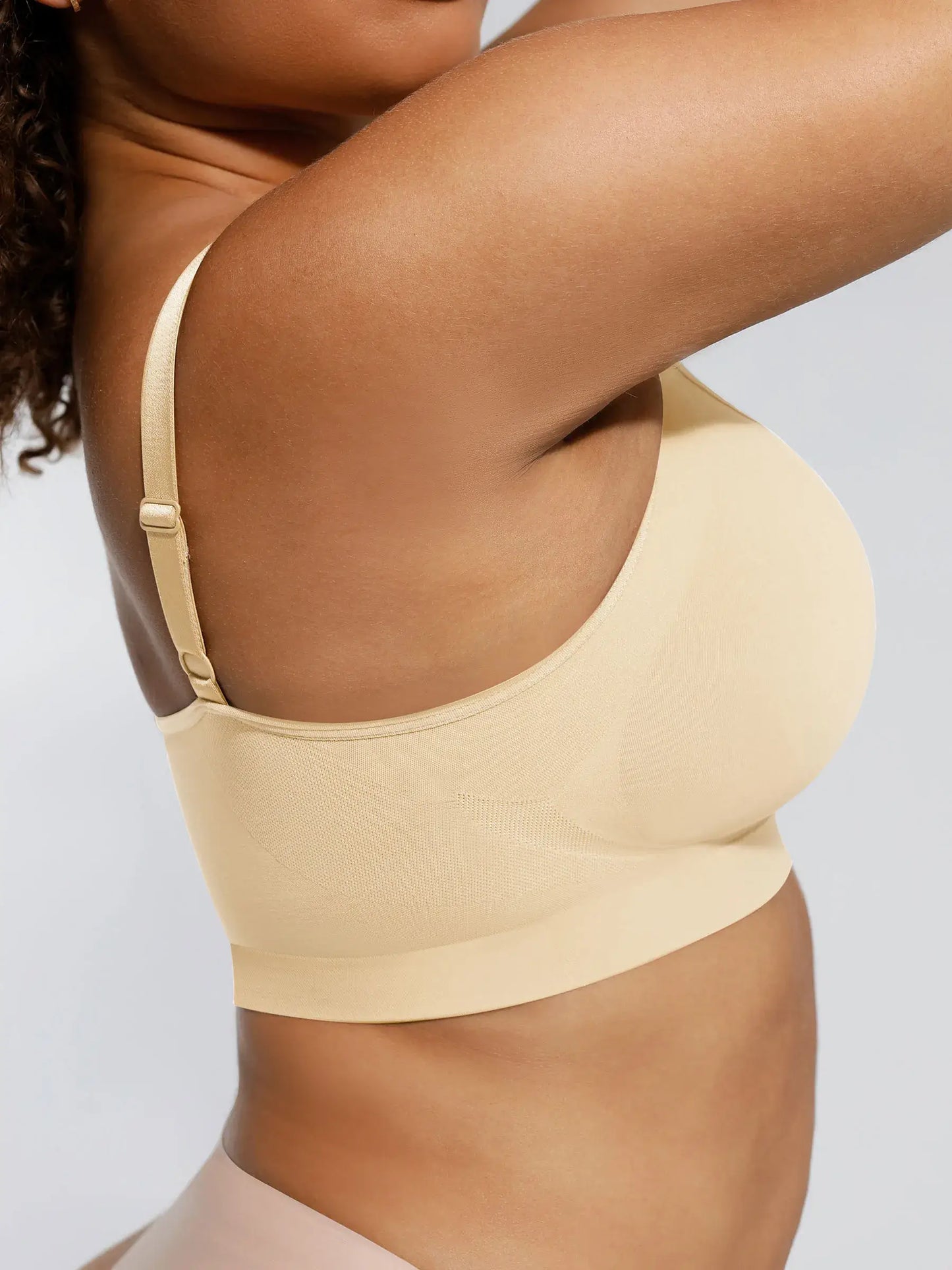Feelingirl Seamless Everyday Bra with Built-In Soft Padding