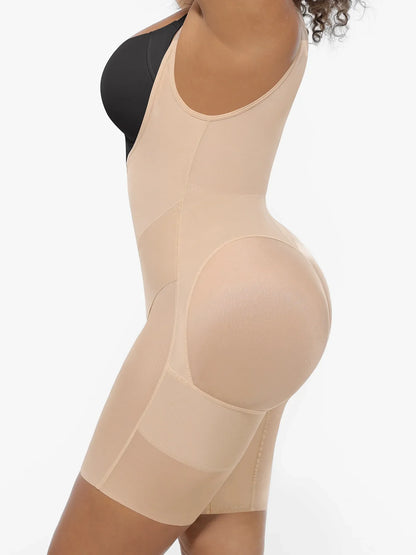 Feelingirl U-Shaped Tummy Control Butt Lift Shaper Bodysuit