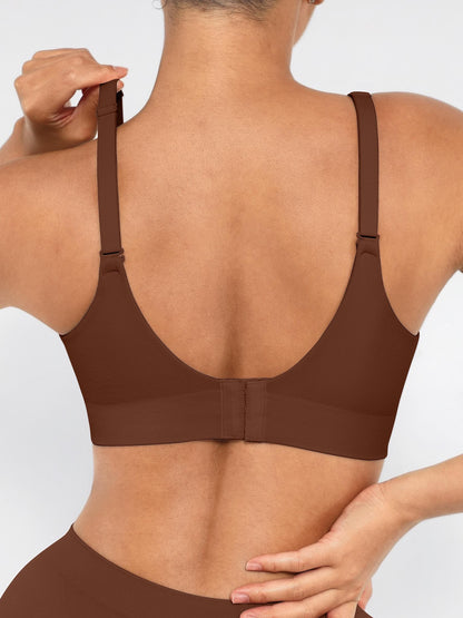 Feelingirl Wireless Push-Up Seamless Full Coverage Bra Bundle