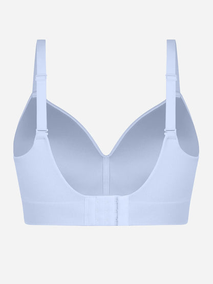 Feelingirl Wireless Push-Up Seamless Comfort Full Coverage Bra