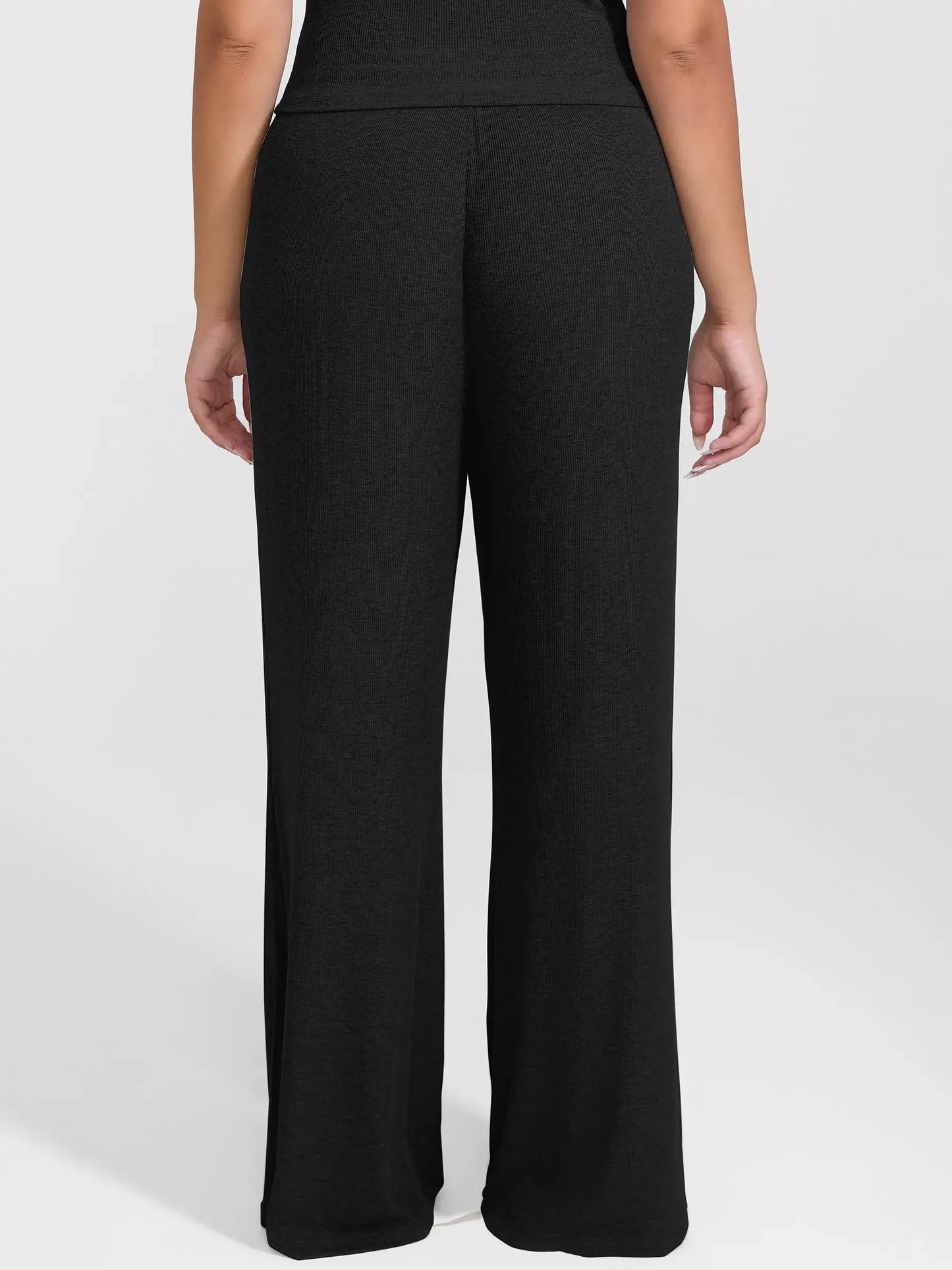 Feelingirl Breathable Ribbed Lounge Pants
