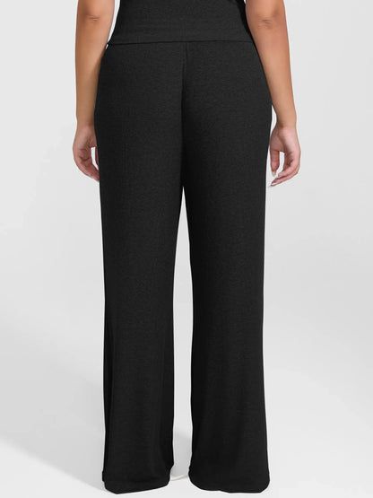 Feelingirl Breathable Ribbed Lounge Pants