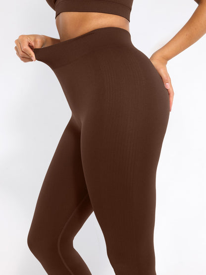 Feelingirl Seamless High Waisted Yoga Leggings for Tummy Control and Leg Sculpting