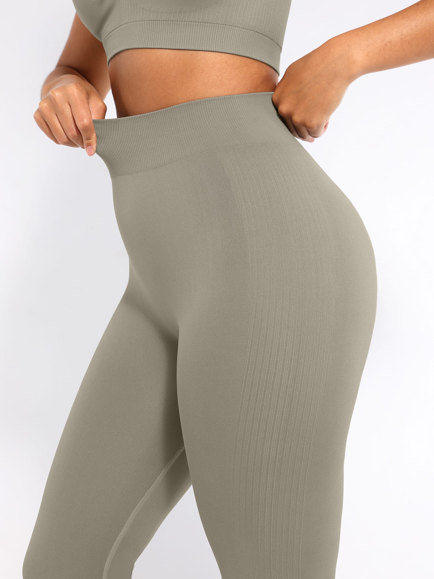 Feelingirl Seamless High Waisted Yoga Leggings for Tummy Control and Leg Sculpting