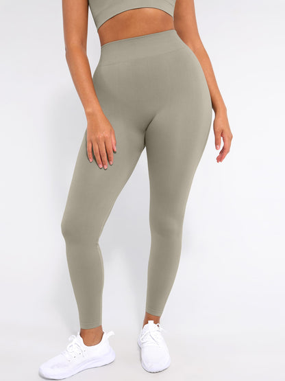Feelingirl Seamless High Waisted Yoga Leggings for Tummy Control and Leg Sculpting
