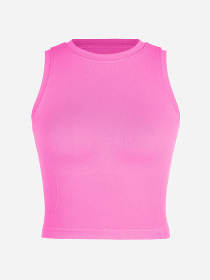 Feelingirl Seamless Sports Top with Built-in Bra