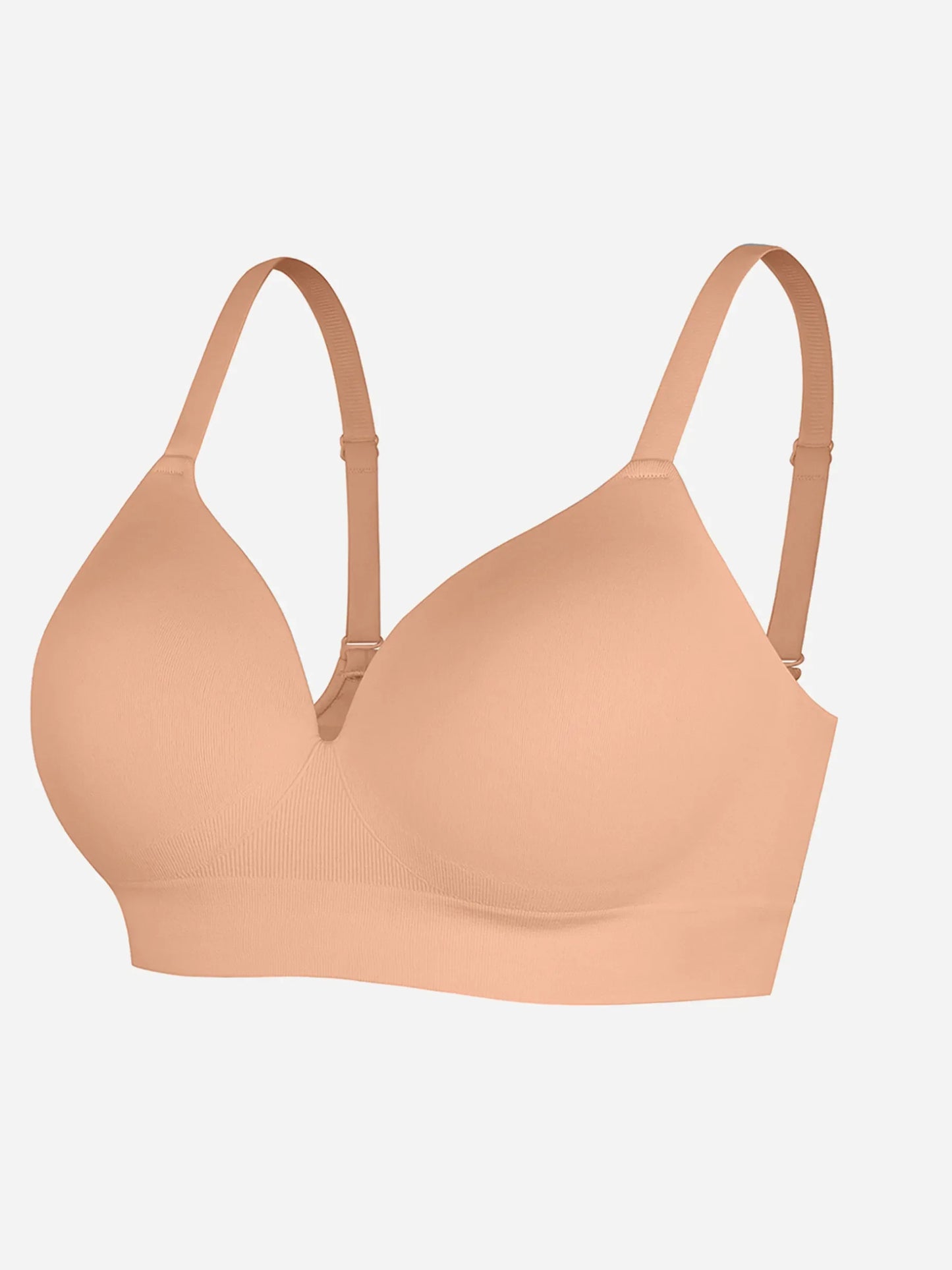 Feelingirl Wireless Push-Up Seamless Comfort Full Coverage Bra