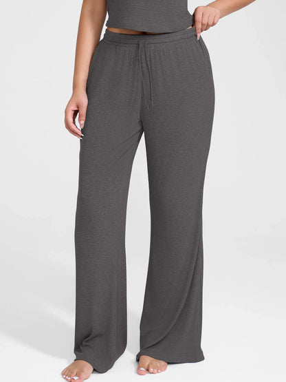 Feelingirl Breathable Ribbed Lounge Pants