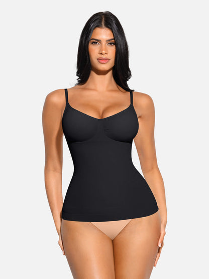 Feelingirl 3-Pack Bust Support and Waist Control Shape Tank Top Bundle