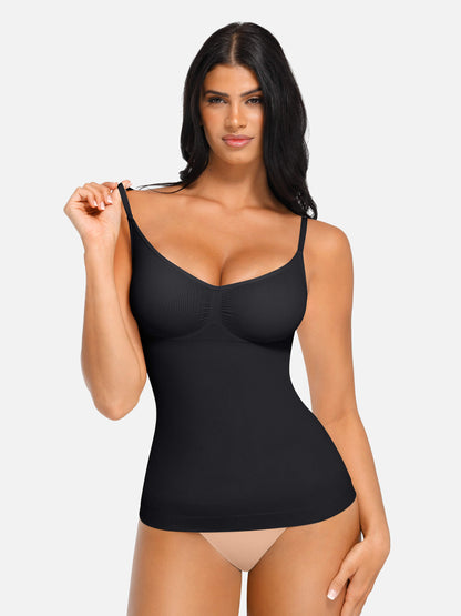 Feelingirl 3-Pack Bust Support and Waist Control Shape Tank Top Bundle