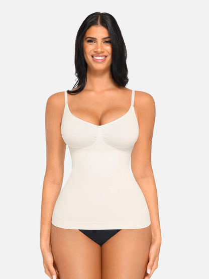 Feelingirl 3-Pack Bust Support and Waist Control Shape Tank Top Bundle