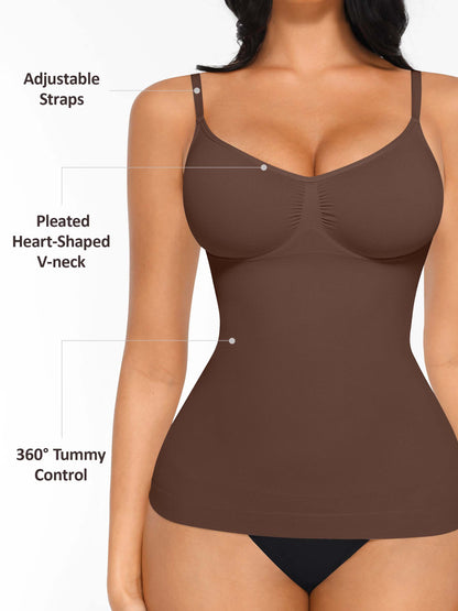 Feelingirl Bust Support Waist and Abdomen Control Shape Tank Top Vest