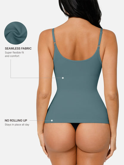 Feelingirl Bust Support Waist and Abdomen Control Shape Tank Top Vest