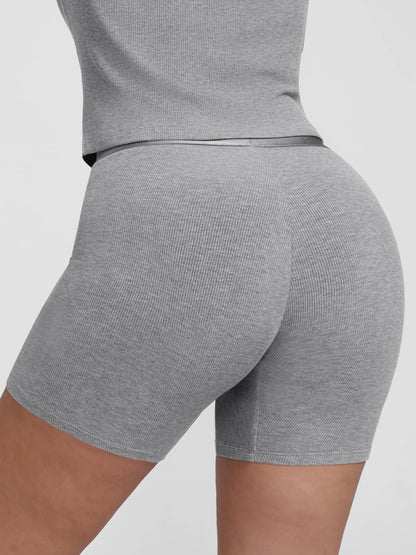 Feelingirl Comfortable Stretchy Mid-Waist Boxer Shorts